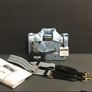 Moschino Biker Jacket Bag NWT/Never used